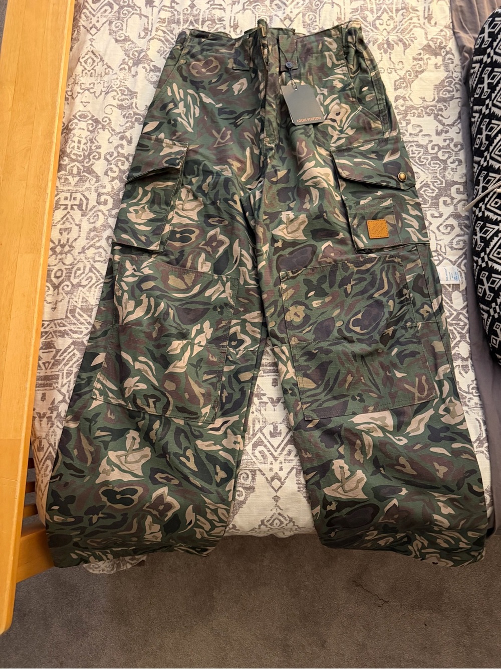 Louis Vuitton “Camo” Men’s Cargo Pants